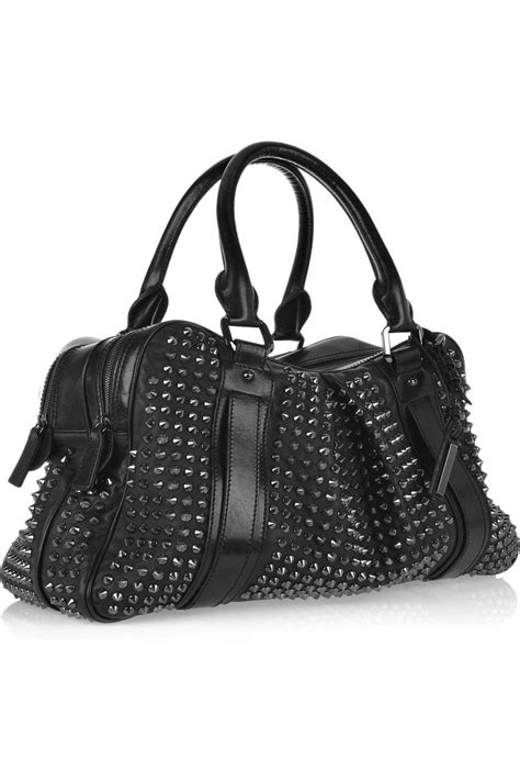 black burberry bag with studs|Burberry Studded Bag .